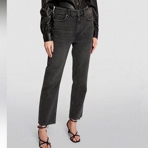 Paige Denim - Noella High Rise Straight with petite or crop length inseam